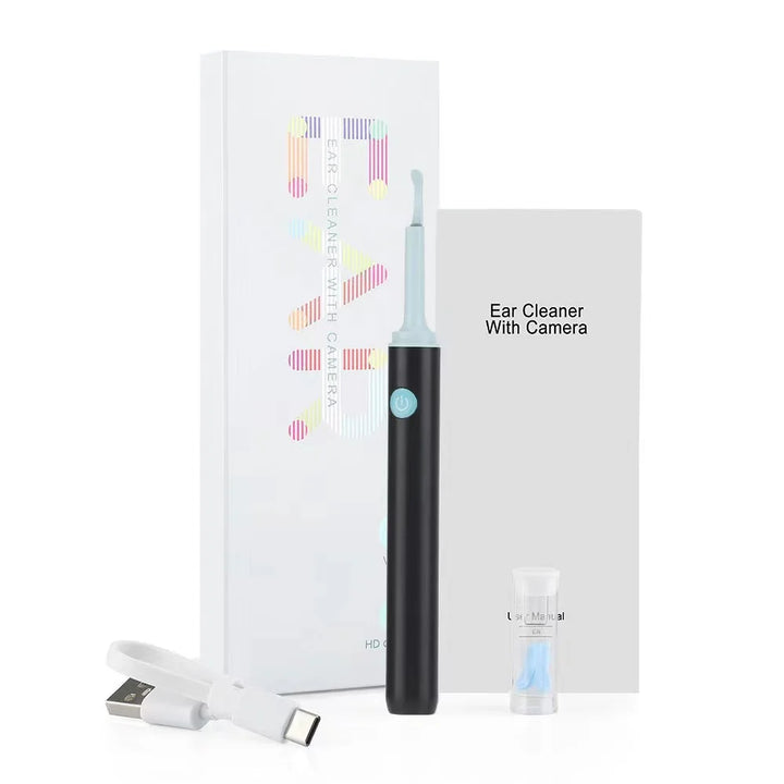 Professional Wireless Ear Wax Removal Tool with HD Endoscope Camera and LED Light